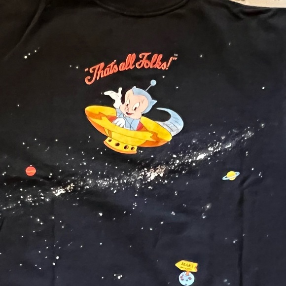 Vintage 90s Nike Air Michael Jordan Space Jam single stitch super rare tee - Picture 8 of 12